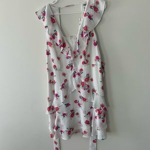 Express dress! Floral with ruffles